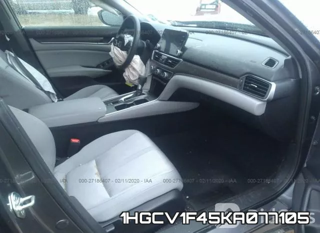 1HGCV1F45KA077105 фото 4
