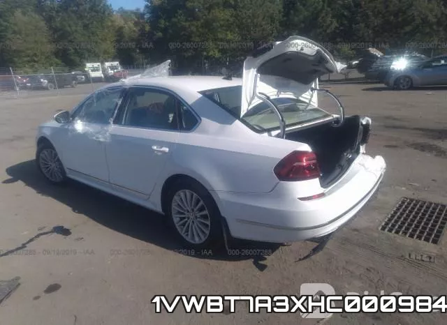 1VWBT7A3XHC000984 фото 3