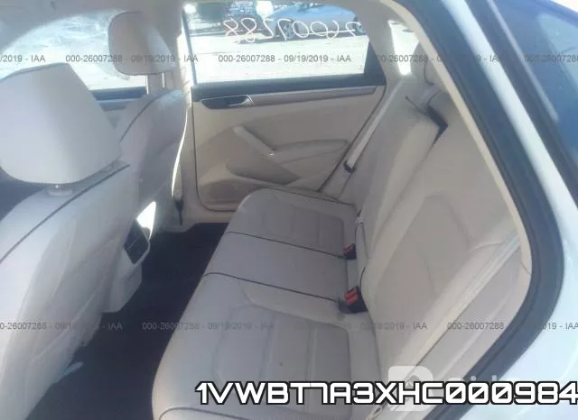 1VWBT7A3XHC000984 фото 5