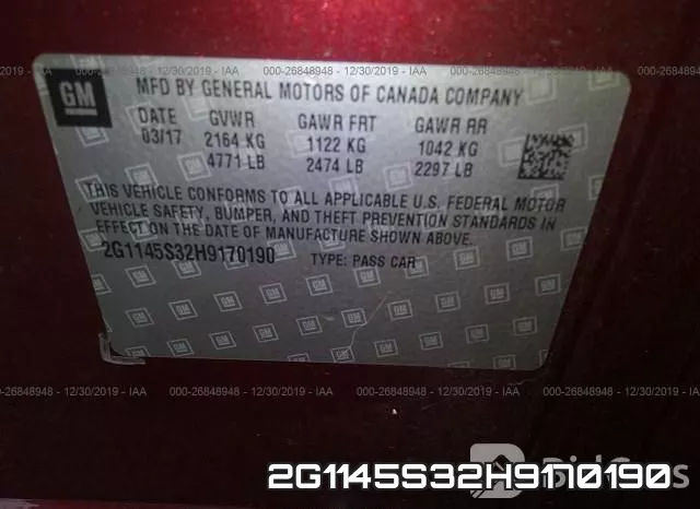 2G1145S32H9170190 фото 6