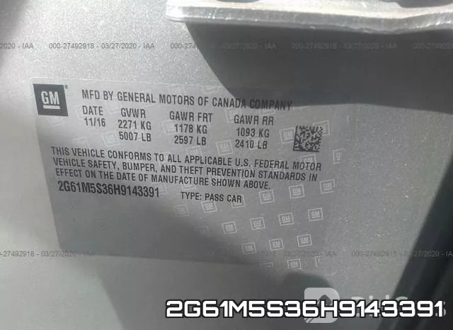 2G61M5S36H9143391 фото 7