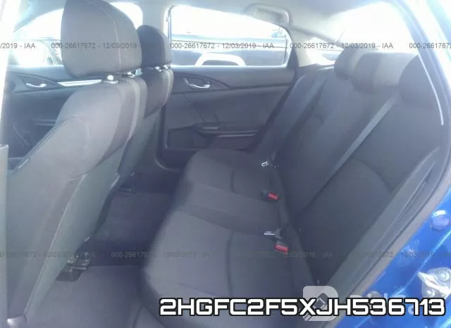 2HGFC2F5XJH536713 фото 6
