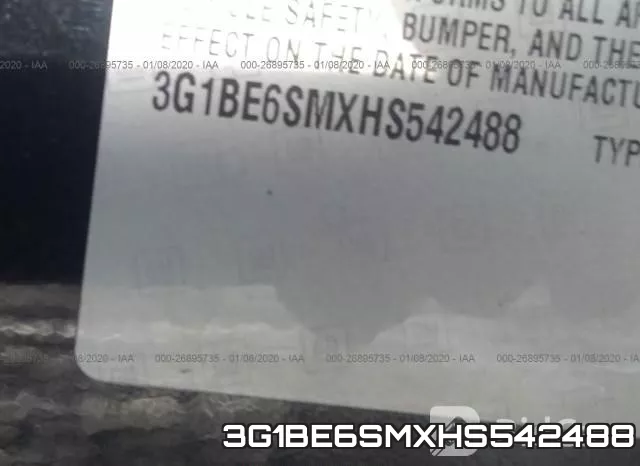 3G1BE6SMXHS542488 фото 7