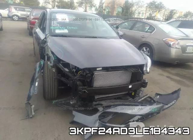 3KPF24AD3LE184343 фото 4