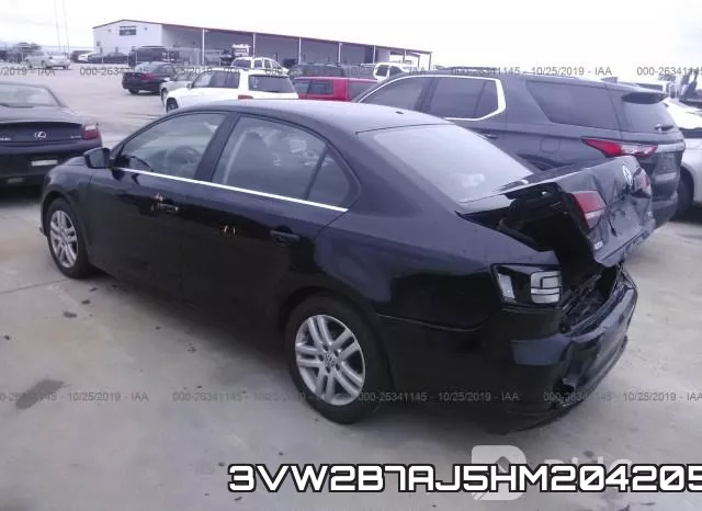 3VW2B7AJ5HM204205 фото 3