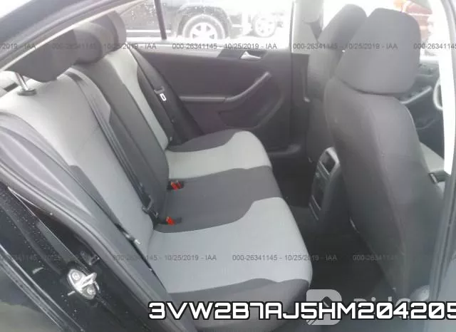 3VW2B7AJ5HM204205 фото 7