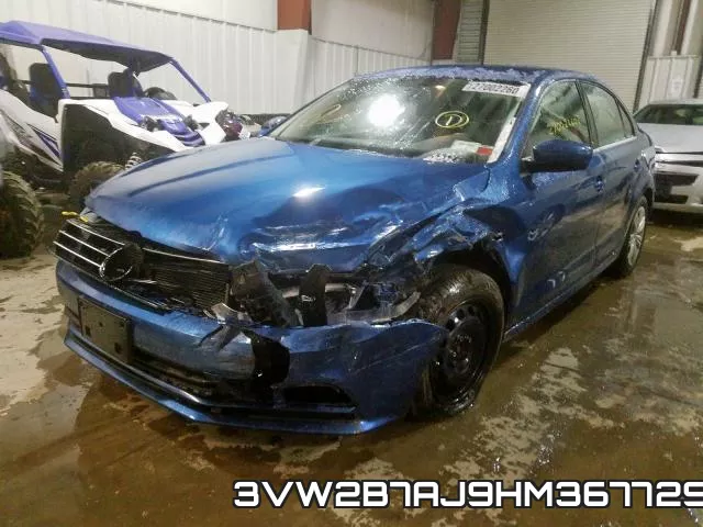 3VW2B7AJ9HM367729 фото 3