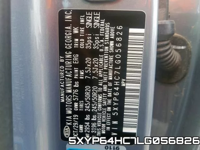 5XYP64HC7LG056826 фото 2