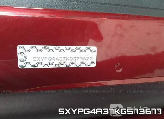 5XYPG4A37KG573677 фото 10