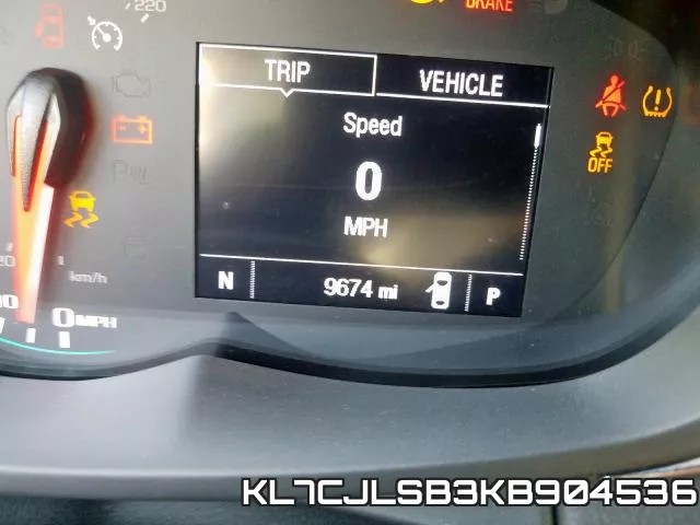 KL7CJLSB3KB904536 фото 8