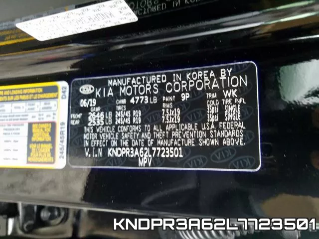 KNDPR3A62L7723501 фото 2