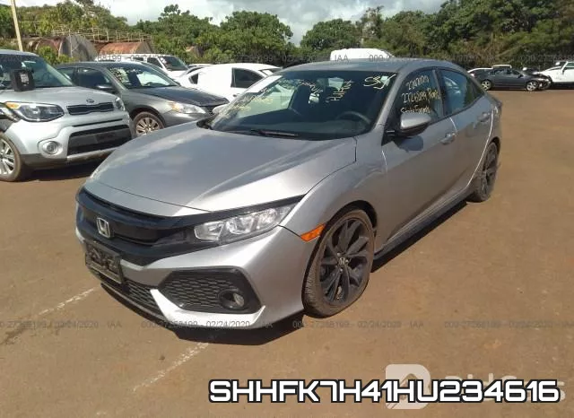 SHHFK7H41HU234616 фото 2