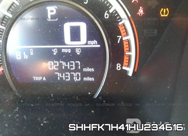 SHHFK7H41HU234616 фото 6