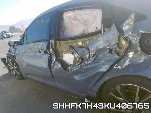SHHFK7H43KU406765 фото 7
