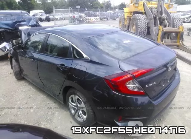 19XFC2F55HE074176 фото 4