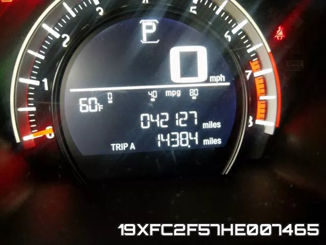 19XFC2F57HE007465 фото 5