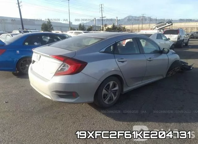 19XFC2F61KE204731 фото 4
