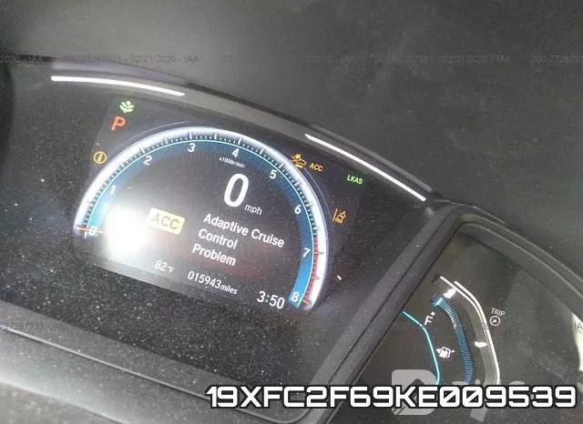 19XFC2F69KE009539 фото 3
