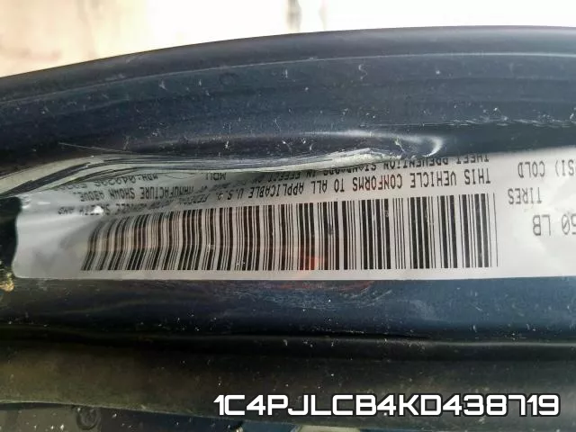 1C4PJLCB4KD438719 фото 2