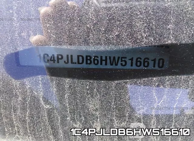 1C4PJLDB6HW516610 фото 5