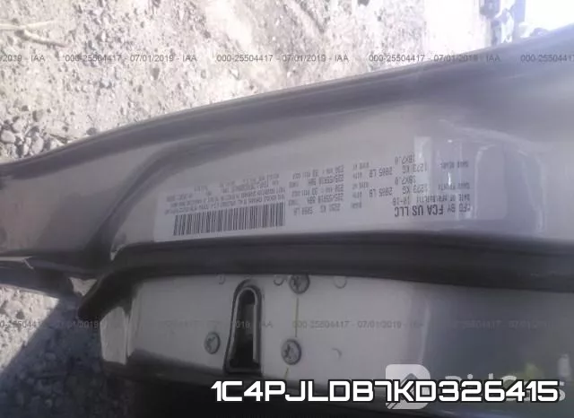1C4PJLDB7KD326415 фото 9