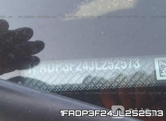 1FADP3F24JL252573 фото 8