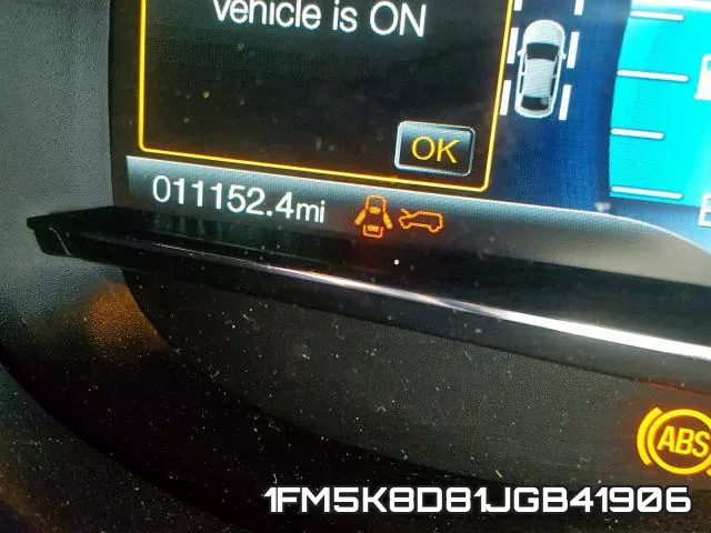 1FM5K8D81JGB41906 фото 4