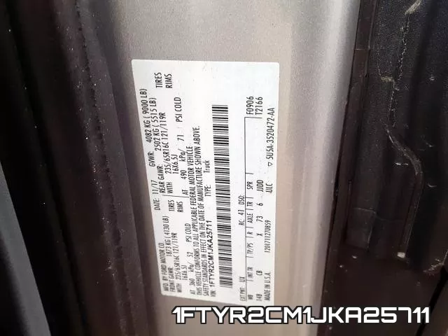 1FTYR2CM1JKA25711 фото 2