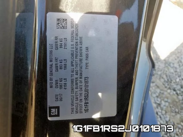 1G1FB1RS2J0101873 фото 2