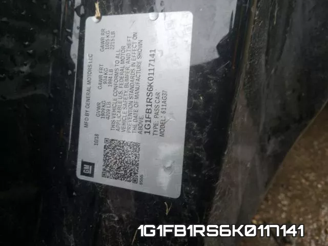 1G1FB1RS6K0117141 фото 2