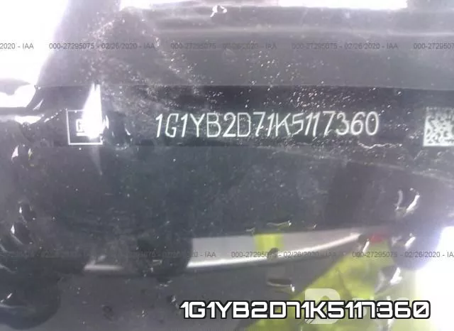 1G1YB2D71K5117360 фото 8