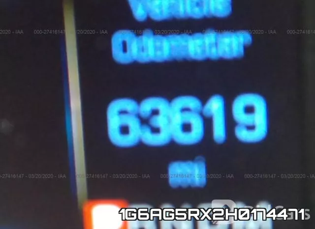 1G6AG5RX2H0174471 фото 6