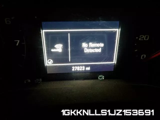 1GKKNLLS1JZ153691 фото 8