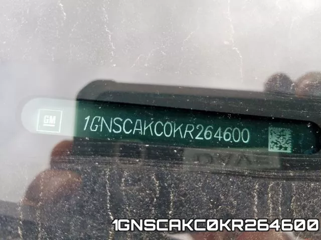 1GNSCAKC0KR264600 фото 2