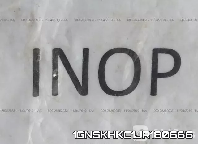 1GNSKHKC1JR180666 фото 6