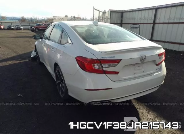 1HGCV1F38JA215743 фото 3