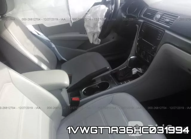 1VWGT7A36HC031994 фото 5