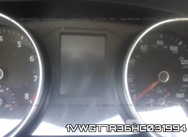 1VWGT7A36HC031994 фото 7