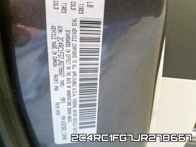 2C4RC1FG7JR278667 фото 2