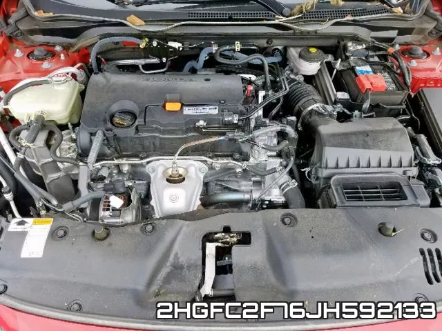 2HGFC2F76JH592133 фото 5