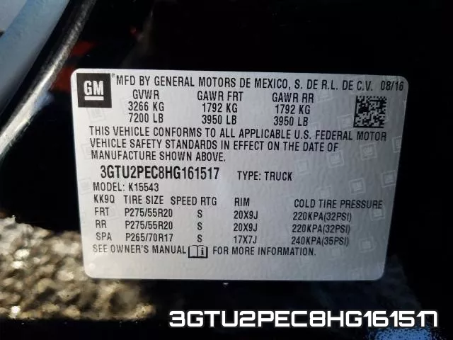 3GTU2PEC8HG161517 фото 2
