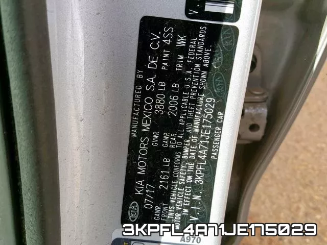 3KPFL4A71JE175029 фото 2