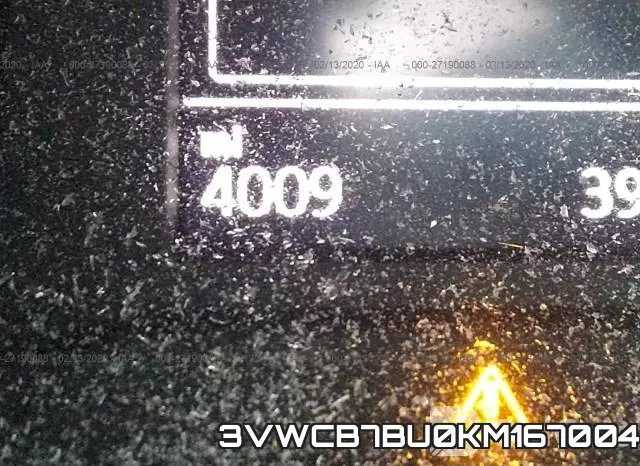 3VWCB7BU0KM167004 фото 4