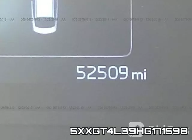 5XXGT4L39HG171598 фото 8