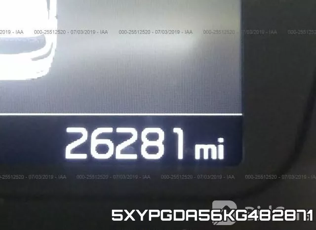 5XYPGDA56KG482871 фото 6