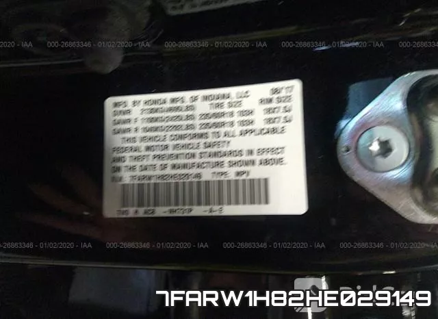 7FARW1H82HE029149 фото 9
