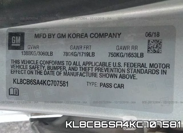 KL8CB6SA4KC707581 фото 6