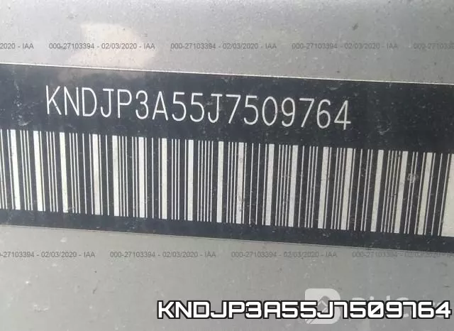KNDJP3A55J7509764 фото 7