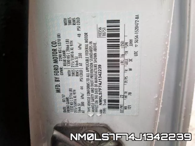 NM0LS7F74J1342239 фото 2