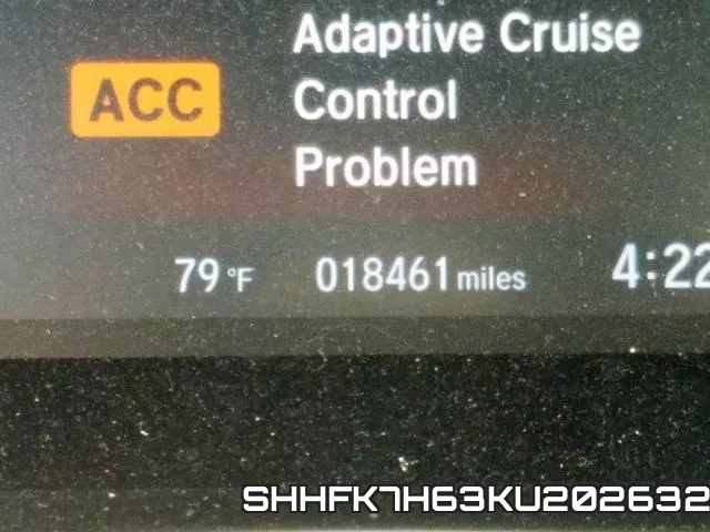 SHHFK7H63KU202632 фото 3